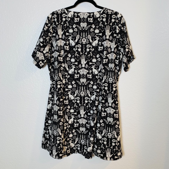 Blackmilk Witches Alter Evil V Mini Dress Size XL Whimsigoth Limited Edition - Picture 11 of 15